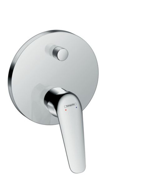 Hansgrohe-HG-Wannenmischer-Unterputz-Novus-Fertigset-chrom-m-Sicherungskombination-71046000 gallery number 1